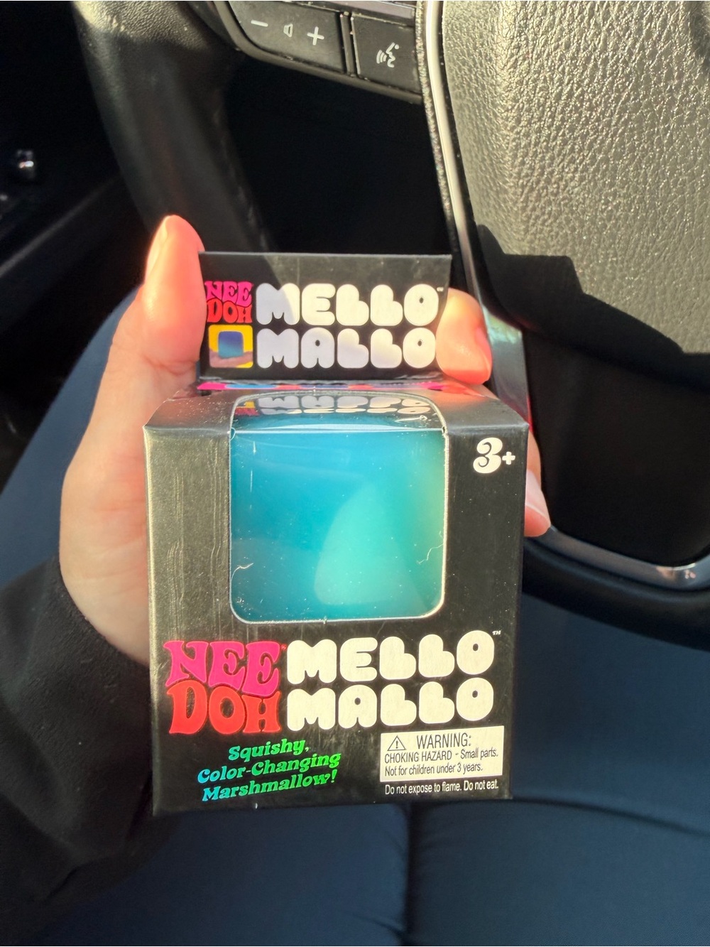 Color-Changing Squishy Toy - Blue